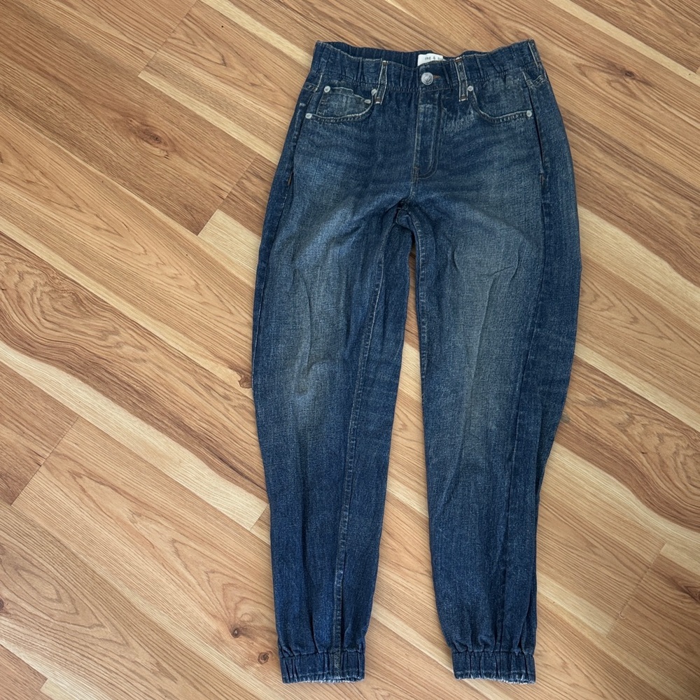 rag & bone High Rise Indigo Jeans